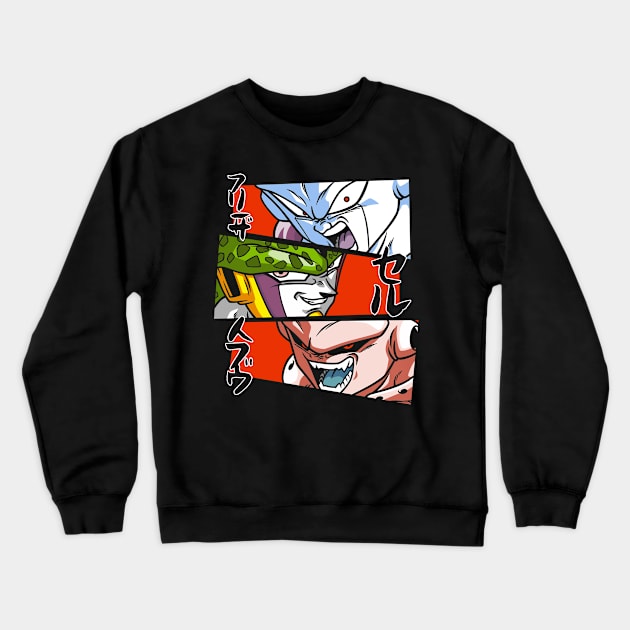 Villains Crewneck Sweatshirt by Barbadifuoco